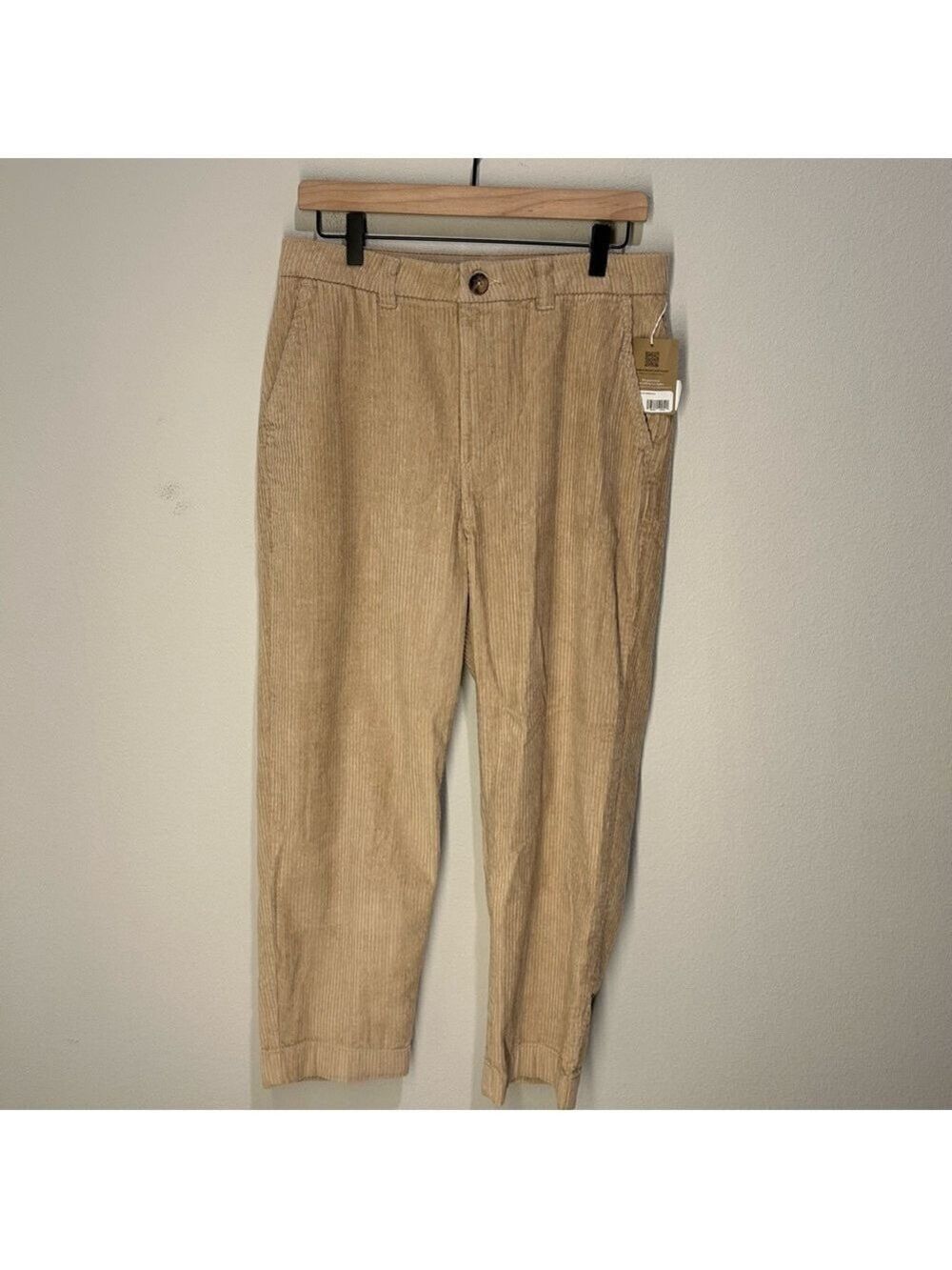 Patagonia Women’s Wide-Leg Corduroy Pants Oar Tan Size 10 NWT